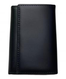 ETTINGER（エッティンガー）の古着「ブライドルレザーレザーキーケース」｜ネイビー