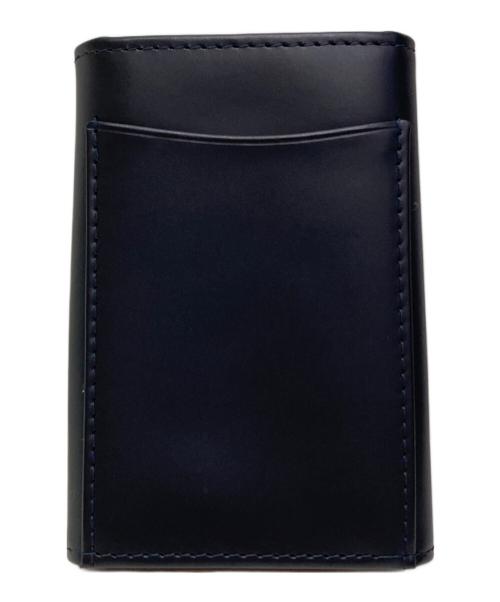 ETTINGER（エッティンガー）ETTINGER (エッティンガー) ブライドルレザーレザーキーケース ネイビーの古着・服飾アイテム