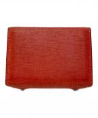 M+エムピウ）の古着「ミッレフォッリエ コンパクトウォレット」｜レッド