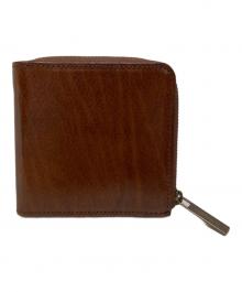 mic（ミック）の古着「ルガトショルダーミニL字ファスナー財布」｜ブラウン