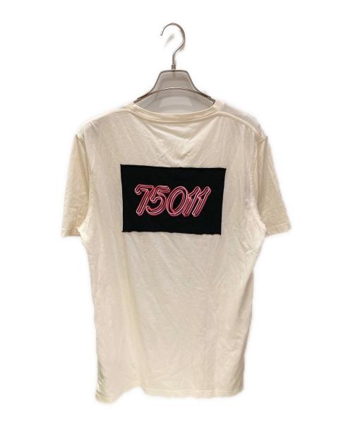 Maison Margiela（メゾンマルジェラ）Maison Margiela (メゾンマルジェラ) PARIS PRINT T-SHIRT アイボリー サイズ:Lの古着・服飾アイテム