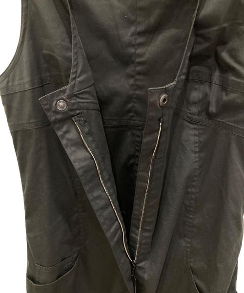 CHANEL（シャネル）CHANEL (シャネル) フロントジップサロペット ブラック サイズ:38の古着・服飾アイテム