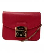 FURLAフルラ）の古着「ショルダーバッグ」｜レッド
