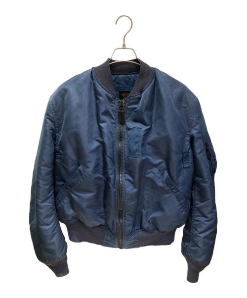 ALPHA INDUSTRIES（アルファインダストリーズ）ALPHA INDUSTRIES (アルファインダストリーズ) MA-1ジャケット ネイビー サイズ:XLの古着・服飾アイテム