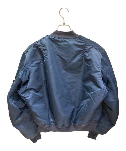 ALPHA INDUSTRIES（アルファインダストリーズ）ALPHA INDUSTRIES (アルファインダストリーズ) MA-1ジャケット ネイビー サイズ:XLの古着・服飾アイテム