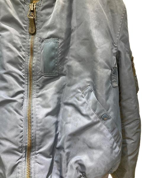ALPHA INDUSTRIES（アルファインダストリーズ）ALPHA INDUSTRIES (アルファインダストリーズ) MA-1ジャケット ネイビー サイズ:XLの古着・服飾アイテム