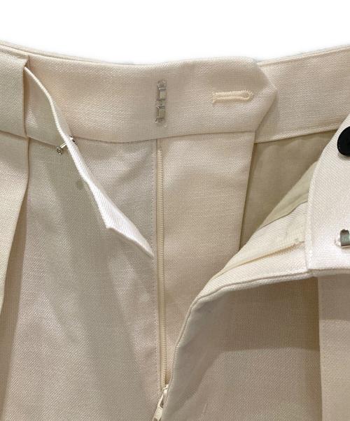 LOHEN（ローヘン）LOHEN (ローヘン) バレルパンツ アイボリー サイズ:Mの古着・服飾アイテム