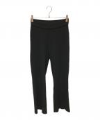 MUSE de Deuxieme Classeミューズ ドゥーズィエム クラス）の古着「Diner B RIB パンツ」｜ブラック