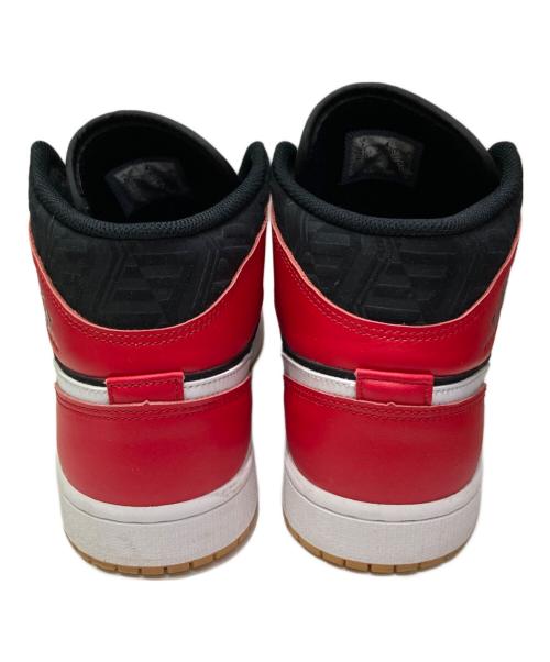 NIKE（ナイキ）NIKE (ナイキ) Air Jordan 1 Mid  Christmas レッド×ブラック サイズ:27cmの古着・服飾アイテム