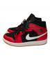 NIKE (ナイキ) Air Jordan 1 Mid  Christmas レッド×ブラック サイズ:27cm：7000円