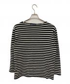 SAINT JAMESセントジェームス）の古着「バスクシャツ」｜ブラック