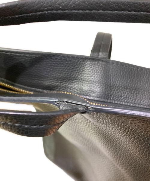 Salvatore Ferragamo（サルヴァトーレ フェラガモ）Salvatore Ferragamo (サルヴァトーレ フェラガモ) ガンチーニレザートートバッグ ブラックの古着・服飾アイテム