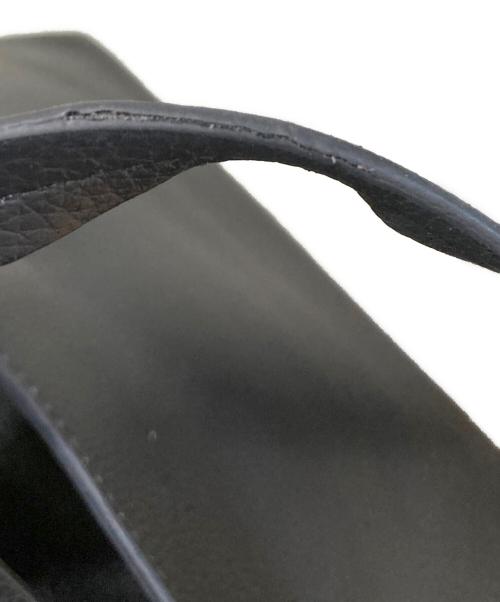 Salvatore Ferragamo（サルヴァトーレ フェラガモ）Salvatore Ferragamo (サルヴァトーレ フェラガモ) ガンチーニレザートートバッグ ブラックの古着・服飾アイテム