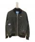 Manastash（マナスタッシュ）の古着「再構築ブルゾン」｜ブラック