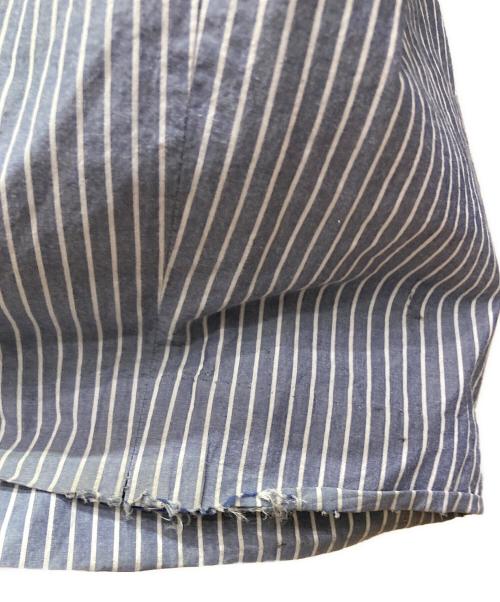 6(ROKU) BEAUTY&YOUTH（ロク ビューティーアンドユース）6(ROKU) BEAUTY&YOUTH (ロク ビューティーアンドユース) ストライプパンツ ブルー サイズ:Sの古着・服飾アイテム