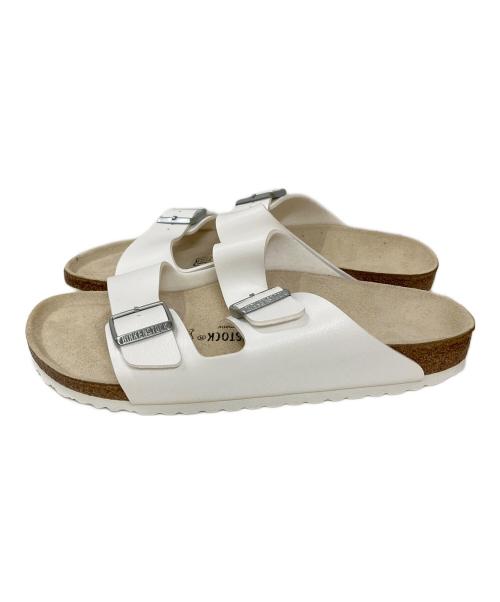 BIRKENSTOCK（ビルケンシュトック）BIRKENSTOCK (ビルケンシュトック) アリゾナ サンダル ホワイト サイズ:28cmの古着・服飾アイテム
