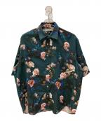 JOHN LAWRENCE SULLIVANジョン ローレンス サリバン）の古着「花柄半袖シャツ」｜グリーン