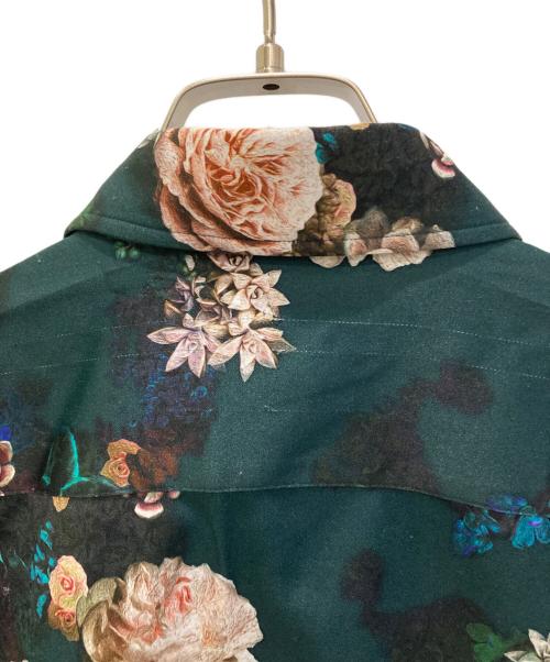 JOHN LAWRENCE SULLIVAN（ジョン ローレンス サリバン）JOHN LAWRENCE SULLIVAN (ジョン ローレンス サリバン) 花柄半袖シャツ グリーン サイズ:46の古着・服飾アイテム