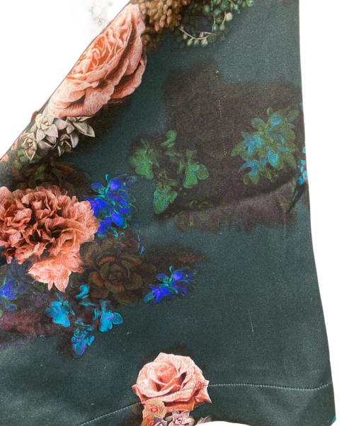 JOHN LAWRENCE SULLIVAN（ジョン ローレンス サリバン）JOHN LAWRENCE SULLIVAN (ジョン ローレンス サリバン) 花柄半袖シャツ グリーン サイズ:46の古着・服飾アイテム