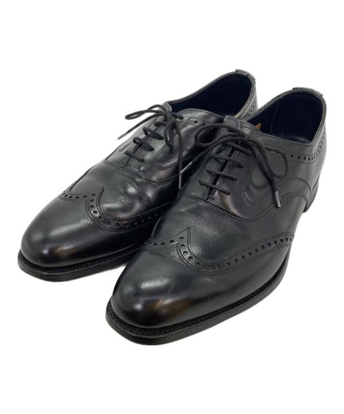 CHEANEY（チーニー）CHEANEY (チーニー) 別注レザーシューズ ブラック サイズ:7 1/2の古着・服飾アイテム