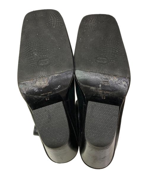 UNTISHOLD（アンチショルド）UNTISHOLD (アンチショルド) ジップブーツ ブラック サイズ:38の古着・服飾アイテム