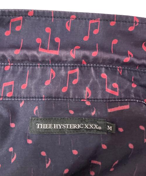 Thee Hysteric XXX（ジィ ヒステリックトリプルエックス）Thee Hysteric XXX (ジィ ヒステリックトリプルエックス) ウエスタンシャツ パープル サイズ:Mの古着・服飾アイテム