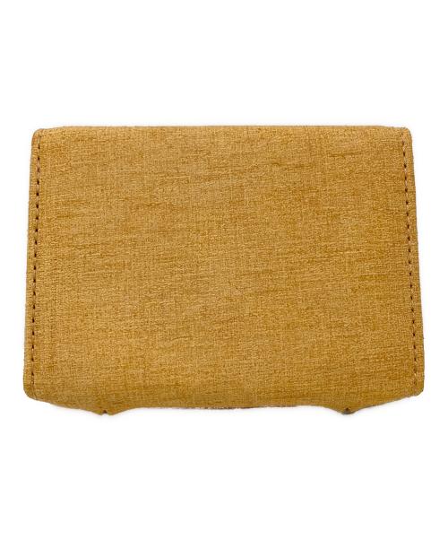 M+（エムピウ）M+ (エムピウ) ミッレフォッリエ コンパクトウォレット イエローの古着・服飾アイテム