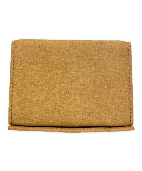 M+（エムピウ）M+ (エムピウ) ミッレフォッリエ コンパクトウォレット イエローの古着・服飾アイテム