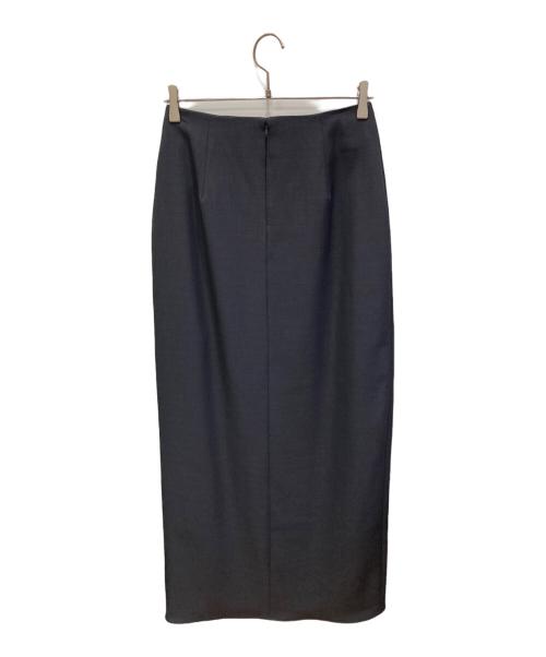 Sea Room lynn（シールームリン）Sea Room lynn (シールームリン) Side Long Slitアイラインスカート グレー サイズ:Mの古着・服飾アイテム