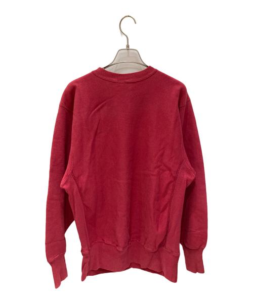 Champion REVERSE WEAVE（チャンピオン リバース ウィーブ）Champion REVERSE WEAVE (チャンピオン リバース ウィーブ) リバースウィーブスウェット レッド サイズ:Lの古着・服飾アイテム