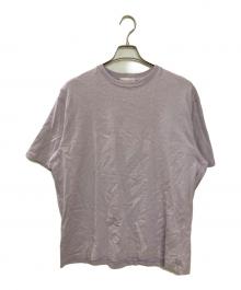 nestrobe confect（ネストローブ コンフェクト）の古着「リネン混ネップTee」｜パープル