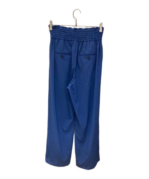 JOURNAL STANDARD（ジャーナルスタンダード）JOURNAL STANDARD (ジャーナルスタンダード) ナイロンストレッチワイドパンツ ブルー サイズ:38の古着・服飾アイテム