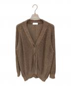 GALLARDA GALANTEガリャルダガランテ）の古着「MIXヤーンカーデ」｜ブラウン