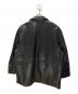 MAISON SPECIAL (メゾンスペシャル) バッファローレザードレスオーバーカーコート ブラック サイズ:1：15000円