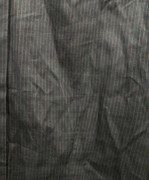 DOLCE & GABBANA（ドルチェ＆ガッバーナ）DOLCE & GABBANA (ドルチェ＆ガッバーナ) ストライプシャツ ブラック サイズ:SIZE 40の古着・服飾アイテム