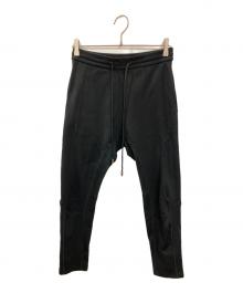 Luger（ルガー）の古着「ストレッチニットライディングストレートパンツ」｜ブラック