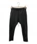 Luger（ルガー）の古着「ストレッチニットライディングストレートパンツ」｜ブラック
