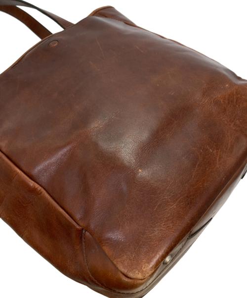HERGOPOCH（エルゴポック）HERGOPOCH (エルゴポック) レザートートバッグの古着・服飾アイテム