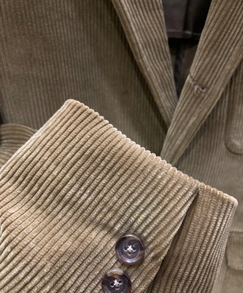 SOUTHWICK（サウスウィック）SOUTHWICK (サウスウィック) ブリスベンモス コーデュロイ ジャケット ベージュ サイズ:38の古着・服飾アイテム