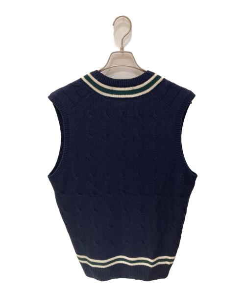 ALAN PAINE（アランペイン）ALAN PAINE (アランペイン) Wool Cricket Vest ネイビー サイズ:48の古着・服飾アイテム