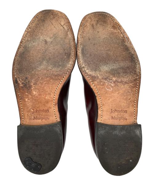 JOHNSTON&MURPHY（ジョンストン＆マーフィー）JOHNSTON&MURPHY (ジョンストン＆マーフィー) レザーシューズ ボルドー サイズ:10の古着・服飾アイテム