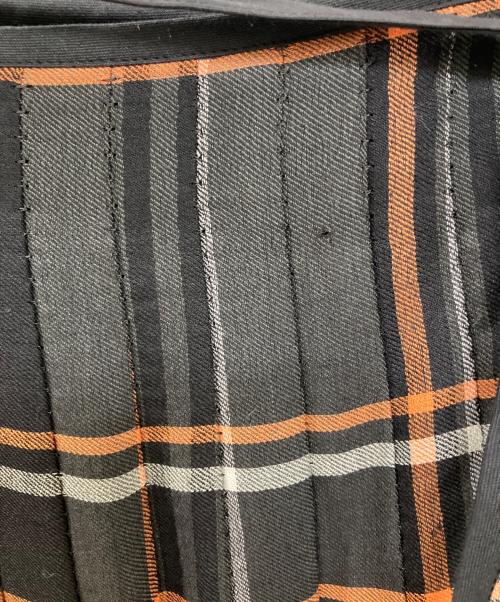 Vivienne Westwood RED LABEL（ヴィヴィアンウエストウッドレッドレーベル）Vivienne Westwood RED LABEL (ヴィヴィアンウエストウッドレッドレーベル) ラップスカート オレンジ×グレー サイズ:3の古着・服飾アイテム