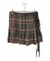 Vivienne Westwood RED LABEL（ヴィヴィアンウエストウッドレッドレーベル）の古着「ラップスカート」｜オレンジ×グレー