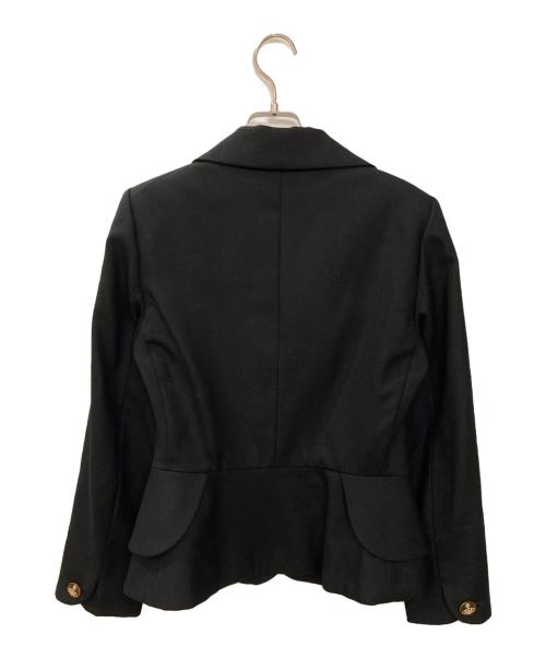 Vivienne Westwood RED LABEL（ヴィヴィアンウエストウッドレッドレーベル）Vivienne Westwood RED LABEL (ヴィヴィアンウエストウッドレッドレーベル) テーラードジャケット ブラック サイズ:3の古着・服飾アイテム