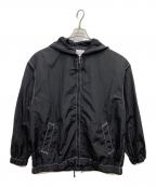 BEAMSビームス）の古着「ステッチナイロンブルゾン」｜ブラック