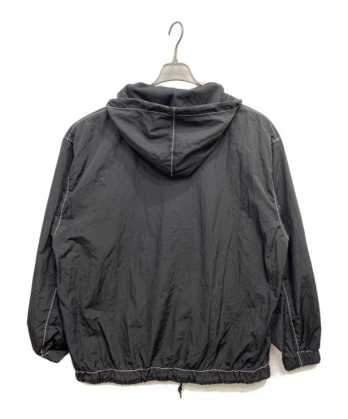 BEAMS（ビームス）BEAMS (ビームス) ステッチナイロンブルゾン ブラック サイズ:Ｌの古着・服飾アイテム