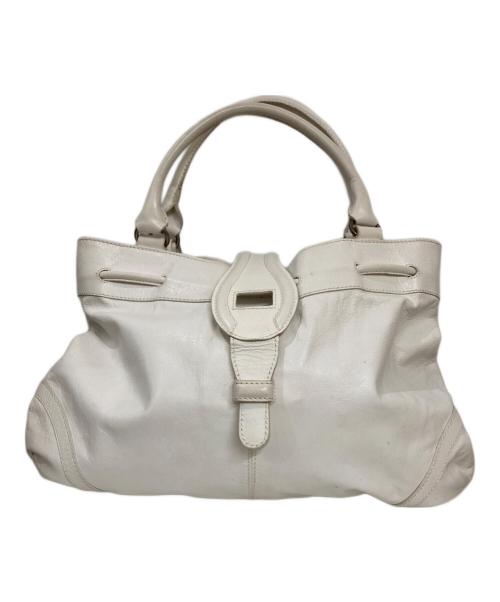 BALENCIAGA（バレンシアガ）BALENCIAGA (バレンシアガ) ハンドバッグ ホワイトの古着・服飾アイテム