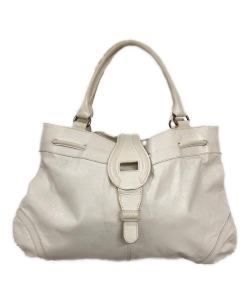 BALENCIAGA（バレンシアガ）BALENCIAGA (バレンシアガ) ハンドバッグ ホワイトの古着・服飾アイテム