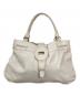 BALENCIAGA (バレンシアガ) ハンドバッグ ホワイト：15000円