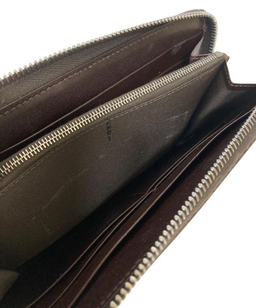 FENDI（フェンディ）FENDI (フェンディ) ラウンドジップウォレット ブラウンの古着・服飾アイテム